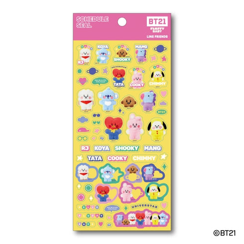 『BT21』スケジュールシール / フラッフィーベイビー